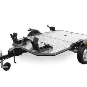 Remorque porte-moto abaissable pliante Lorries MT-2
