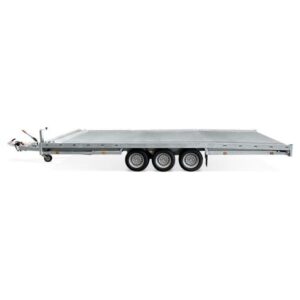 Remorque Plateau multi-transporter 3500 / 3 essieux Hulco