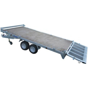 Remorque Plateau 34632 basc. hydraulique Lider