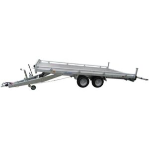 Remorque Plateau 32650 basc. hydraulique Lider