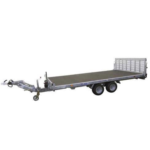 Remorque Plateau 40655L basc. hydraulique Lider