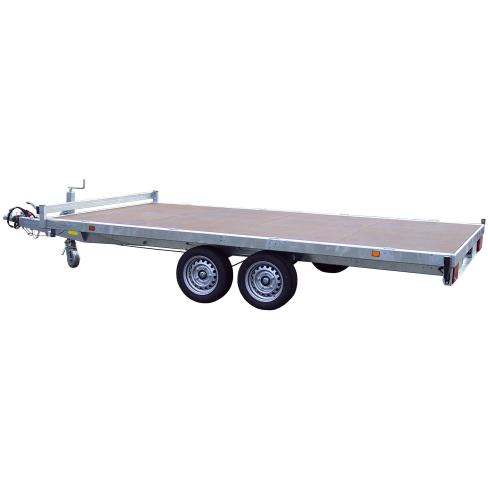 Remorque Plateau 32680 basc. hydraulique Lider