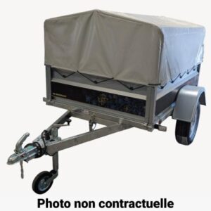 Pack Bâche Dôme remorque LUNI 150 Lider