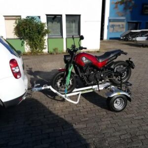Remorque porte-moto For One noir ou blanc