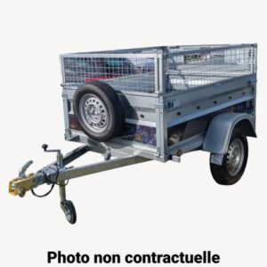 Pack Ridelles Grillagées remorque LUNI 150 Lider