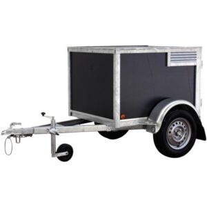Remorque 2 chiens-marron BW Trailers