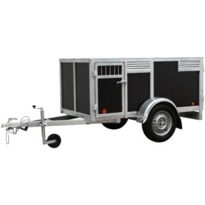 Remorque 4 chiens-marron BW Trailers