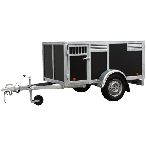 Remorque 4 chiens-marron BW Trailers