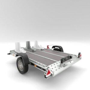 Remorque porte-moto baissant 2616 Martz